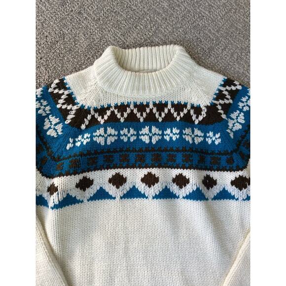 Kmart vintage acrylic sweater womens M - Picture 2 of 5